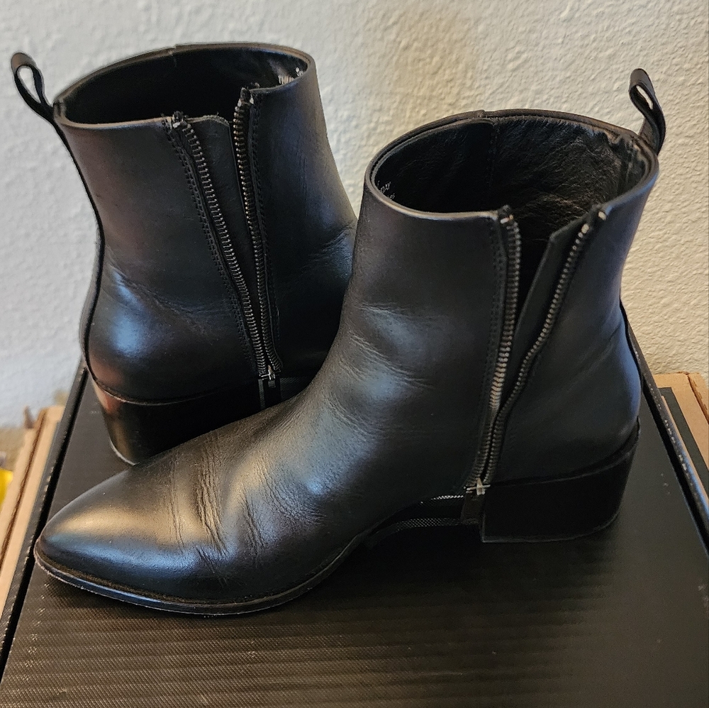 Thursday Boot Company Black Chelsea Ankle Boots